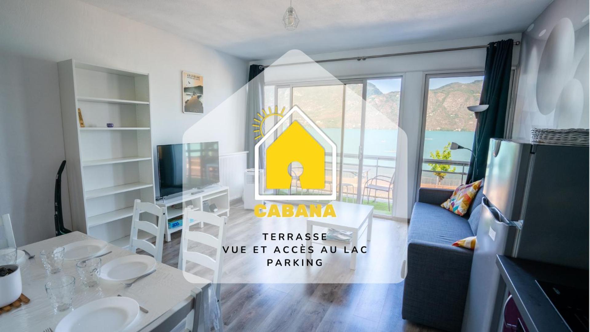 Cabana & Fenetre Sur Lac - Terrasse & Parking Tresserve Eksteriør bilde
